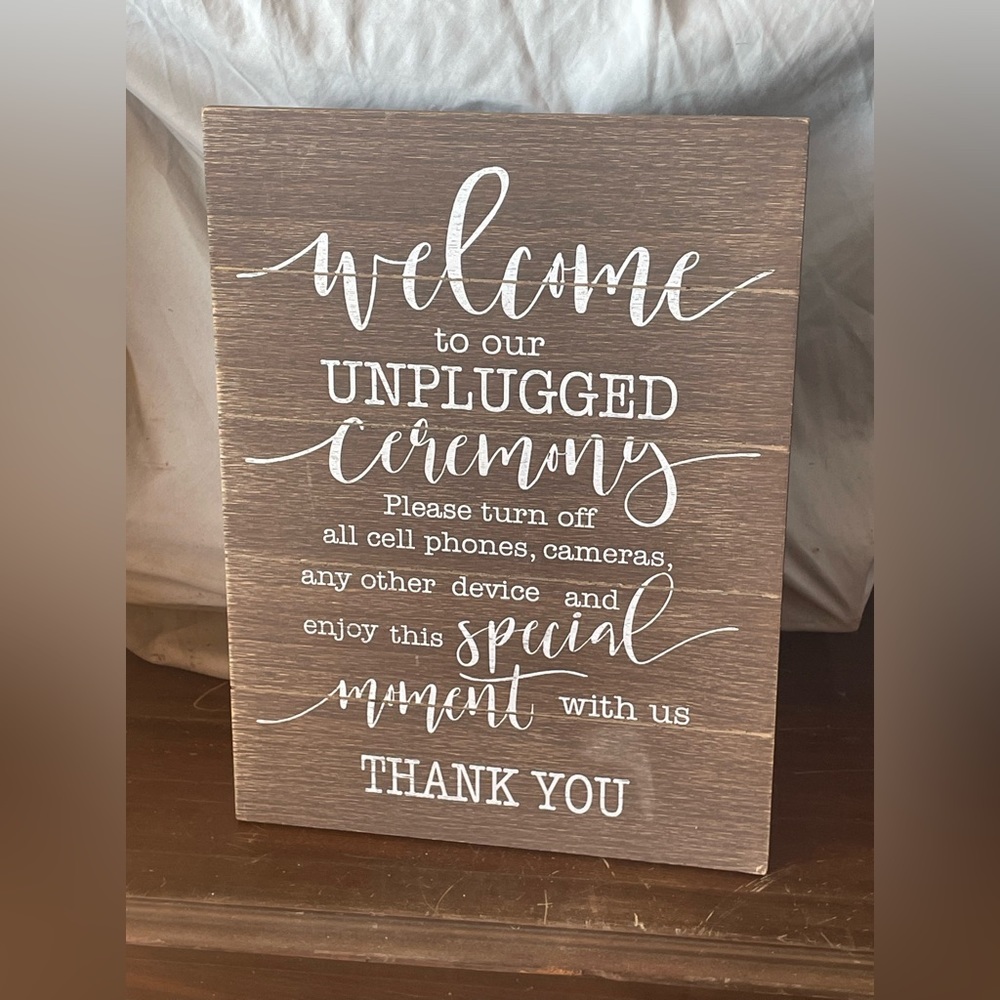 Wooden Sign